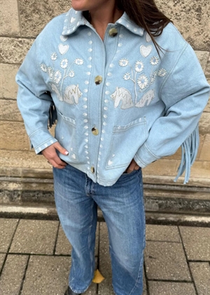 Christer jakke Leftover denim Sissel Edelbo 